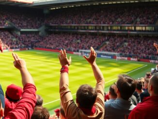 hearts fans celebrate derby victory at tynecastle stadium python 1759675687