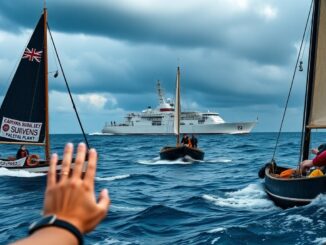 israeli navy intercepts activists during humanitarian aid mission to gaza python 1759355045