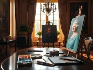 unveiling the creation the story behind arnold fribergs portrait of queen elizabeth 1761404342
