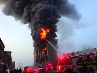 urgent update significant fire incident reported in city center 1761571398