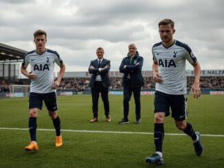 djed spence and thomas frank clash after tottenhams defeat to chelsea 1762168673