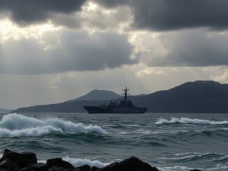 north korea issues military threats amidst us aircraft carrier arrival 1762582424