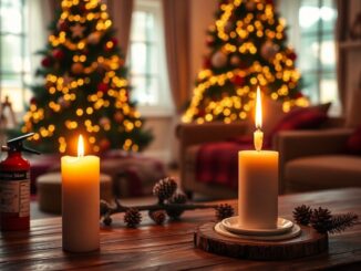 understanding the fire hazards of candles during christmas 1764478590