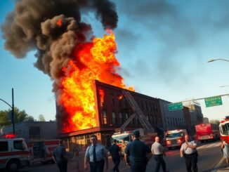 urgent downtown fire causes mass evacuations and road closures 1762339510