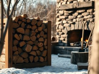 essential tips for safely storing firewood this winter 1764851699