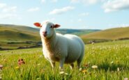lonely sheep joyfully celebrates pregnancy after years of isolation 1766874097