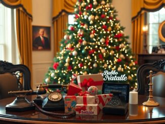 trump and melania celebrate christmas eve tracking santa with their children 1766682638