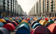 unveiling londons tent village a stark contrast to luxury living 1765770525