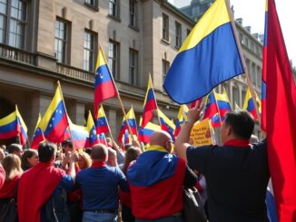 edinburgh protesters call for release of venezuelan president maduro 1768122464