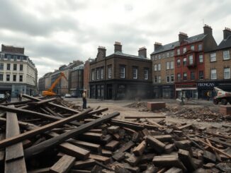 iconic edinburgh pub demolished to make way for new student accommodation development 1769561987