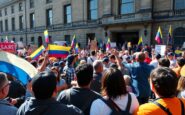 protests erupt in edinburgh against the detention of venezuelan president nicolas maduro 1768061289