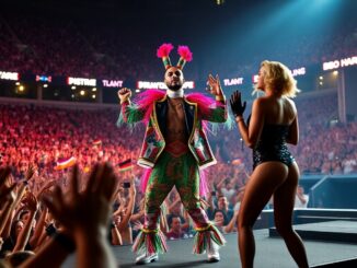 bad bunny and lady gaga light up super bowl halftime with puerto rican pride 1770616834