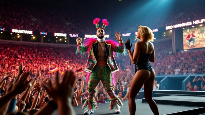 bad bunny and lady gaga light up super bowl halftime with puerto rican pride 1770616834