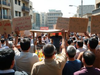 iraq protests surge over increased customs tariffs and market closures 1770551506