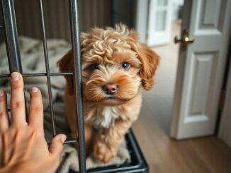 playful cockapoo escapes crate on first night viral reaction and advice 1771939944