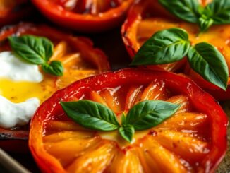 roasted heirloom tomatoes with fermented ricotta for summer dining 1772478513