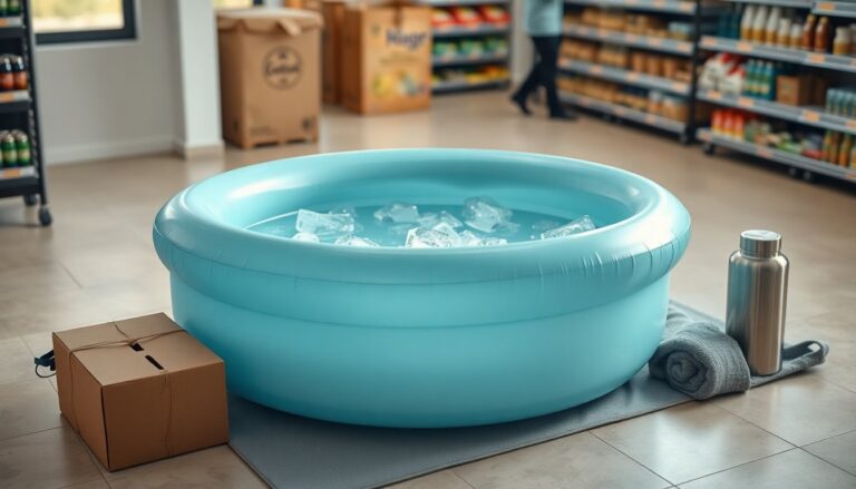 Affordable cold plunge review: Aldi's £24.99 inflatable ice bath