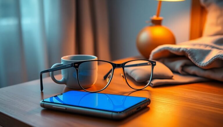 Blue light blocking glasses that help you sleep better