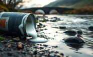 Burn of Carron pollution probe after paint-like spill kills fish and frogs