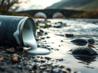 Burn of Carron pollution probe after paint-like spill kills fish and frogs