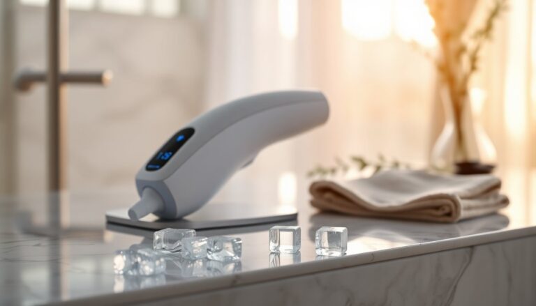Cut salon visits with Keskine's ice-cooled IPL handset