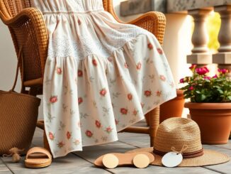 Floral lace smock dress from Roman: a flattering summer staple on discount