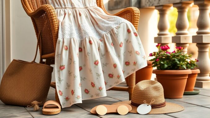 Floral lace smock dress from Roman: a flattering summer staple on discount