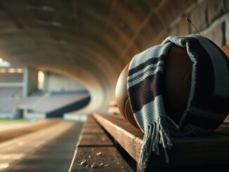 Football art that captures the spirit of match day by Lucy Pittaway