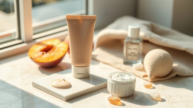 Get a dewy, protected complexion with E.l.f. Halo Glow skin tint spf 50