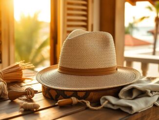 Handwoven City Sport Panama hat with toquilla straw