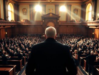 King's congressional address highlights alliance amid calls from Epstein survivors