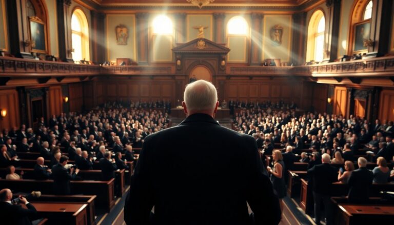 King's congressional address highlights alliance amid calls from Epstein survivors