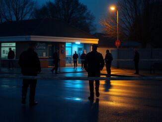 Police search after reported stabbing near Milford Haven youth centre