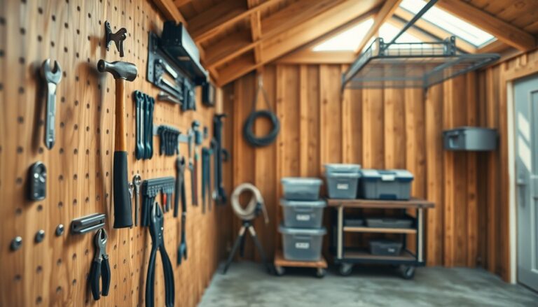 Practical garage storage solutions to organise your shed