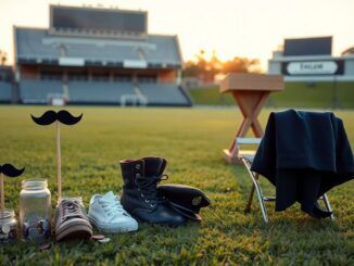 Prince Harry supports Movember at Whitten Oval and meets children and veterans in Melbourne