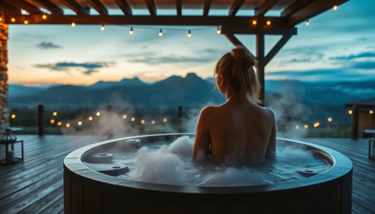 Three Peaks Retreat: romantic hot tub escape in South Wales