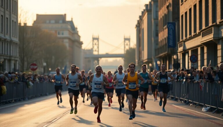 Which famous faces are running the 2026 London Marathon