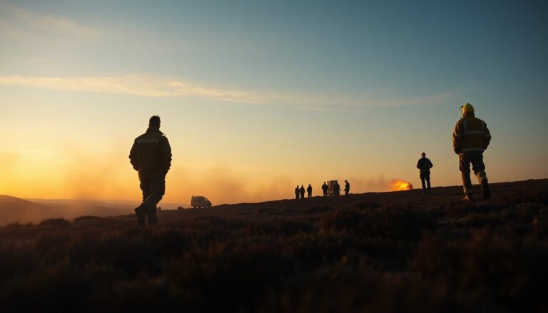 Wildfire outbreaks across Scotland keep emergency teams on alert