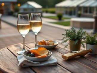 Enjoy extended summer evenings at the Garden View Deck and Bar at Royal Botanic Garden Edinburgh