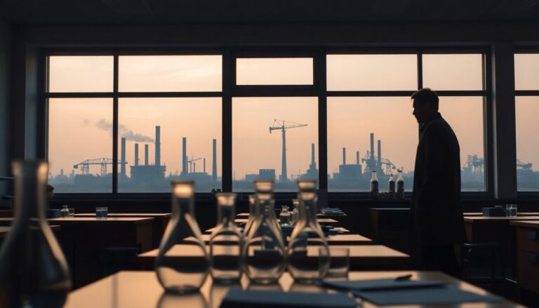 How a Port Talbot teacher turns blast furnace silhouettes into chemistry lessons