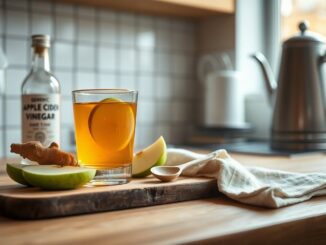 Manchester mum breaks weight plateau with daily ginger and apple cider shot