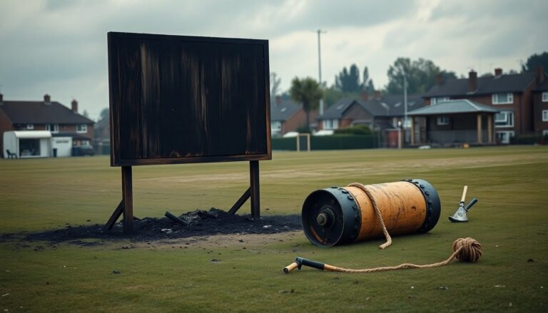 Vandals set scoreboard on fire at Cardiff cricket club as damage mounts