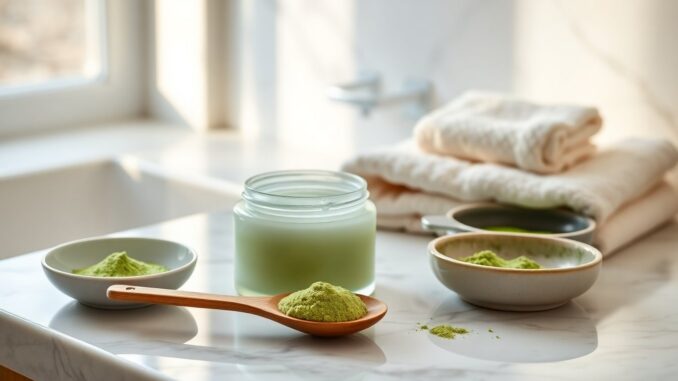 Why beauty fans love the ICONIC London Underglow Matcha melting cleansing balm