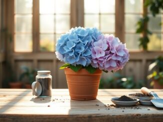 Why hydrangea blooms turn blue or pink and how to influence them
