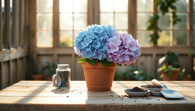 Why hydrangea blooms turn blue or pink and how to influence them